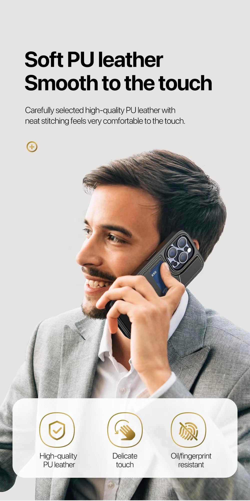 Luxury Apple iPhone Case, MagSafe Compatible, Camera Lens and Screen Protection, Ultra Thin, Shockproof, Magnetic, Full All Around Protection, PU Leather Wallet Cover