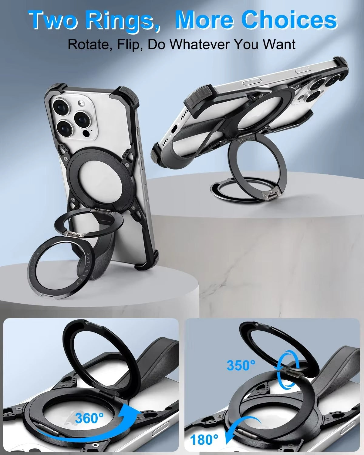 Premium Apple iPhone Case Camera Lens & Screen Protection, Ultra Thin Shockproof Magnetic Full All Around Protection Cover