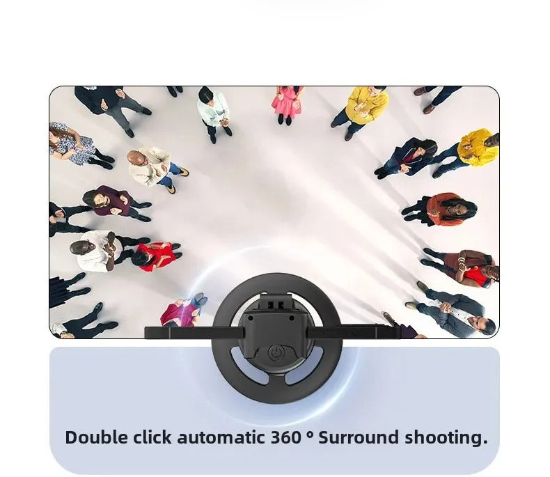 High Quality AI Face Tracking Phone Tripod Stand – 360° Rotation, No App Needed, Auto Follow, Stabilizer, Smart Camera Holder for Vlog & Live