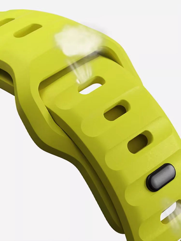 Premium Silicone Sport Watch Band – Soft, Waterproof, Adjustable Strap Compatible with 38mm to 49mm Smartwatches, Breathable & Lightweight Design