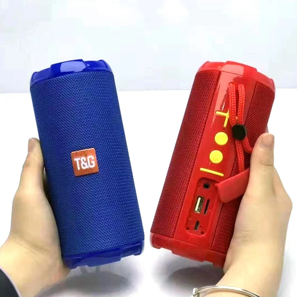 Premium Waterproof Bluetooth Speaker – Portable Wireless Sound Box with Subwoofer Bass, FM Radio, TF Card, USB, Hands-Free Calling, TWS Pairing