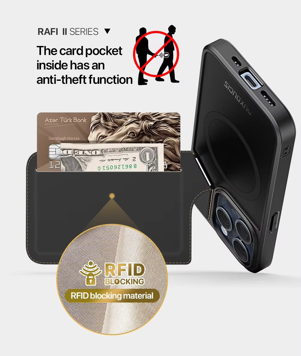 Luxury Apple iPhone Case, MagSafe Compatible, Camera Lens and Screen Protection, Ultra Thin, Shockproof, Magnetic, Full All Around Protection, PU Leather Wallet Cover