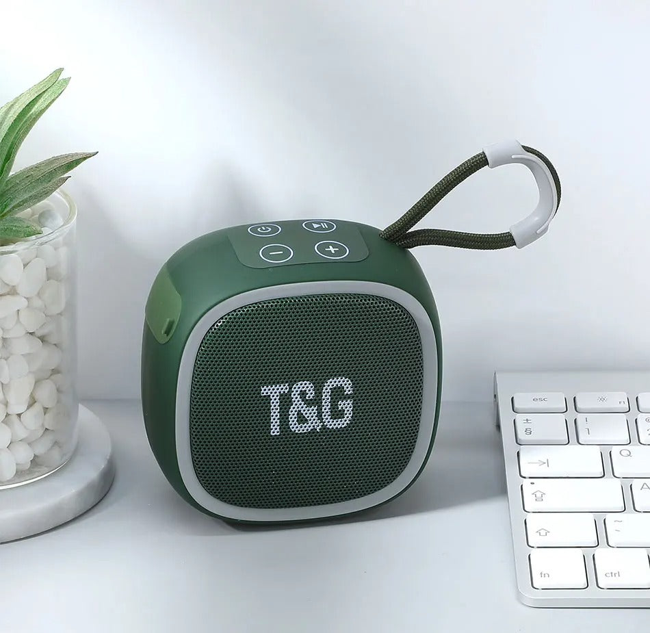 High Quality Mini Bluetooth Speaker for iPhone – Portable Wireless Outdoor Audio with Stereo Sound,TF Card & FM Radio Support