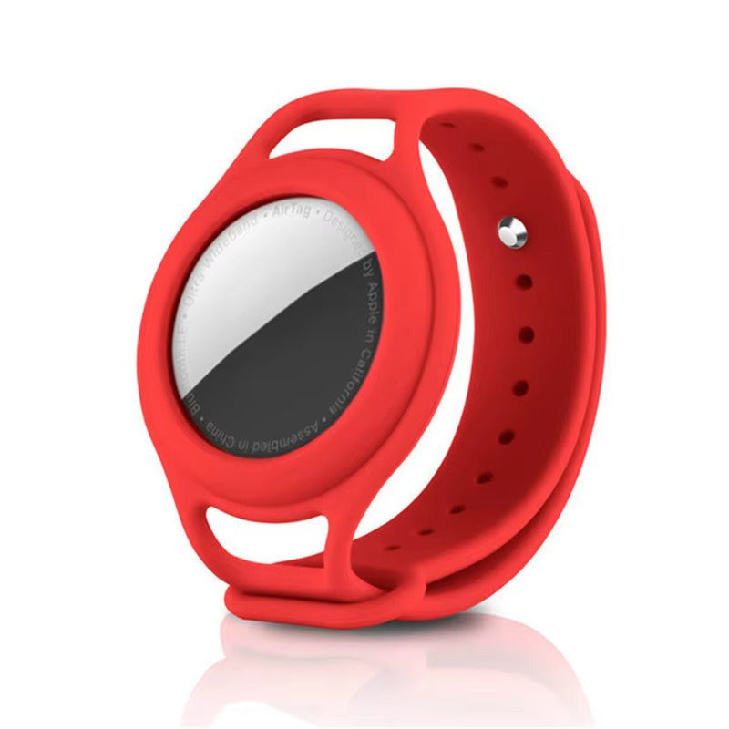 Premium Kids AirTag Wristband – Soft Silicone Anti-Lost Tracker Strap, Comfortable Durable Protective Bracelet for Children, Baby-Safe Material