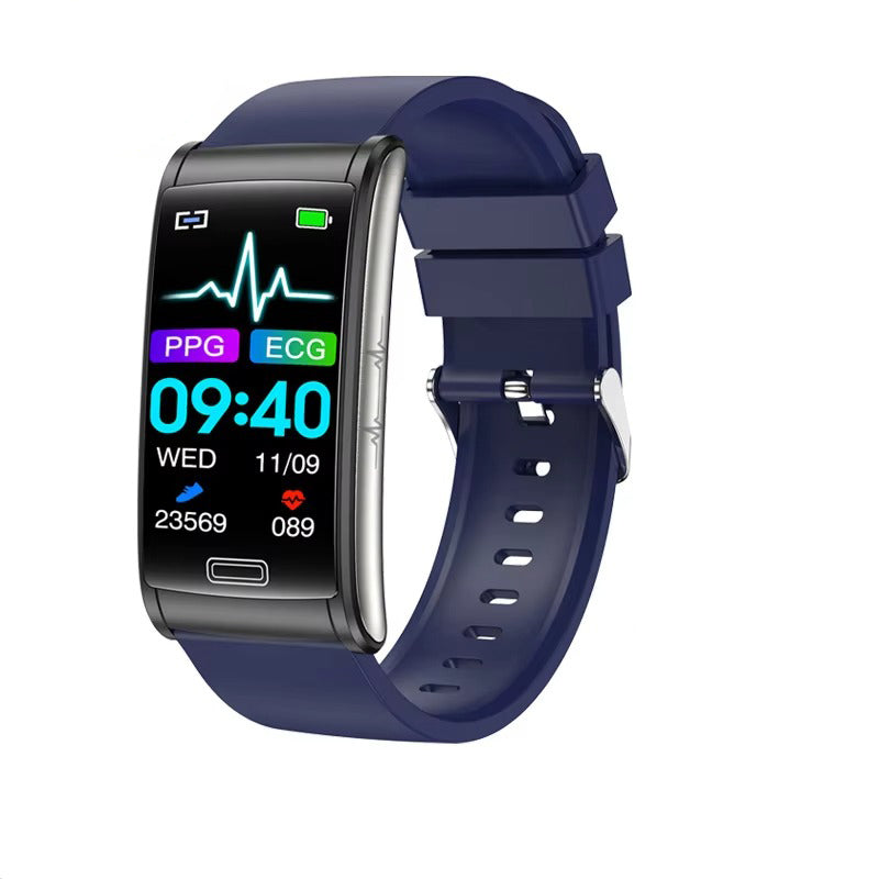 Advanced Health Smartwatch for iPhone – Non-Invasive Blood Glucose Monitor with ECG+PPG, IP68 Waterproof Fitness Tracker