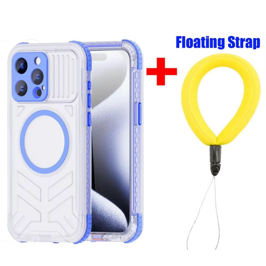 Luxury Apple iPhone Case MagSafe Compatible, Camera Lens & Screen Protection, Cover with IP68 Sealed Sport Design