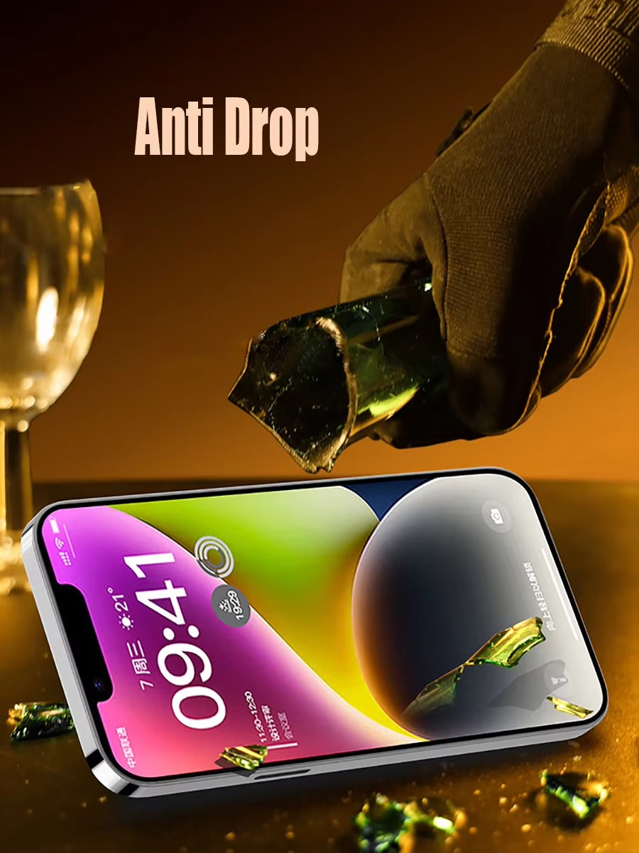 Luxury Apple iPhone Case, MagSafe Compatible, Camera Lens & Screen Protection, Ultra Thin, Shockproof, Magnetic Full All Around Cover – Lightweight Aluminum Metal Frame Bumper Case with Thin Alloy Back Protection