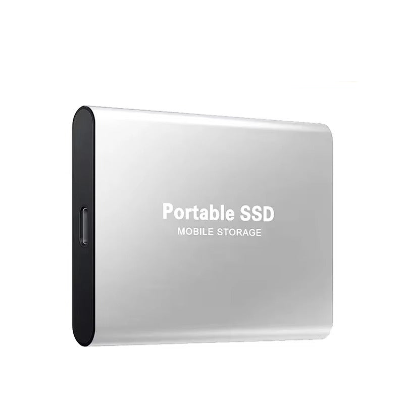 High-Speed External SSD 1TB 2TB – Portable USB 3.1 Solid State Drive, Ultra Slim, Shockproof, Waterproof, Type-C & USB Compatible for Mac/Windows PCs