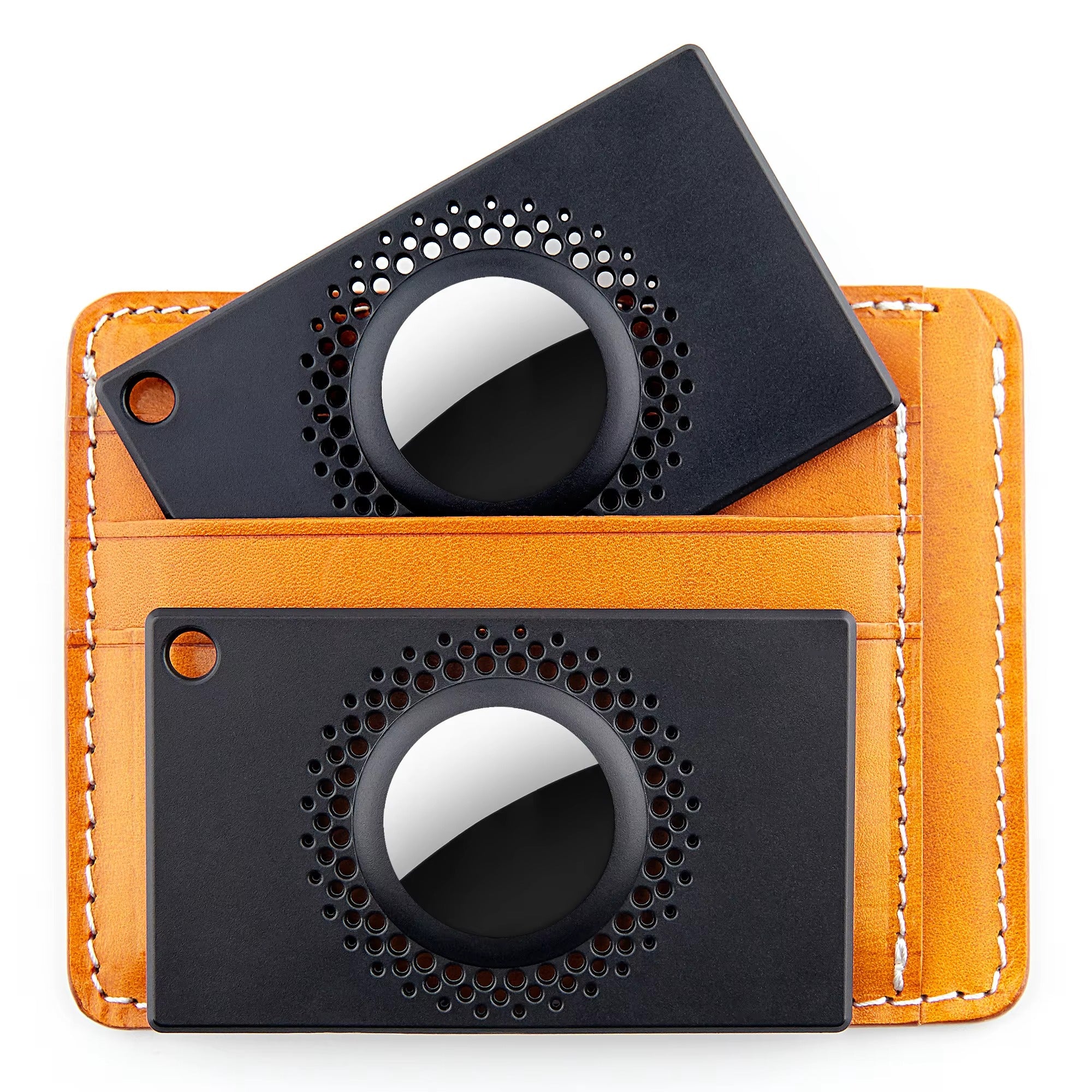 Premium Slim AirTag Wallet Case – Ultra-Thin Credit Card Holder Anti-Lost GPS Tracker Cover, Durable ABS Material, Lightweight Protective Sleeve for Wallets