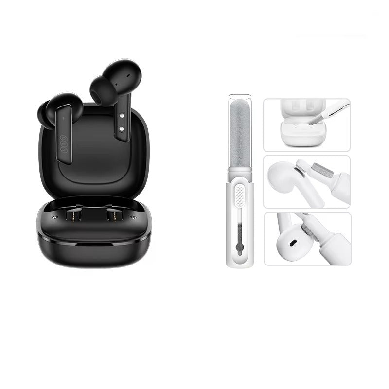 Premium, ANC Wireless Headphones – Bluetooth 5.2 Earphones with 6-Mic ENC, HD Call, Transparency Mode for Apple iPhone