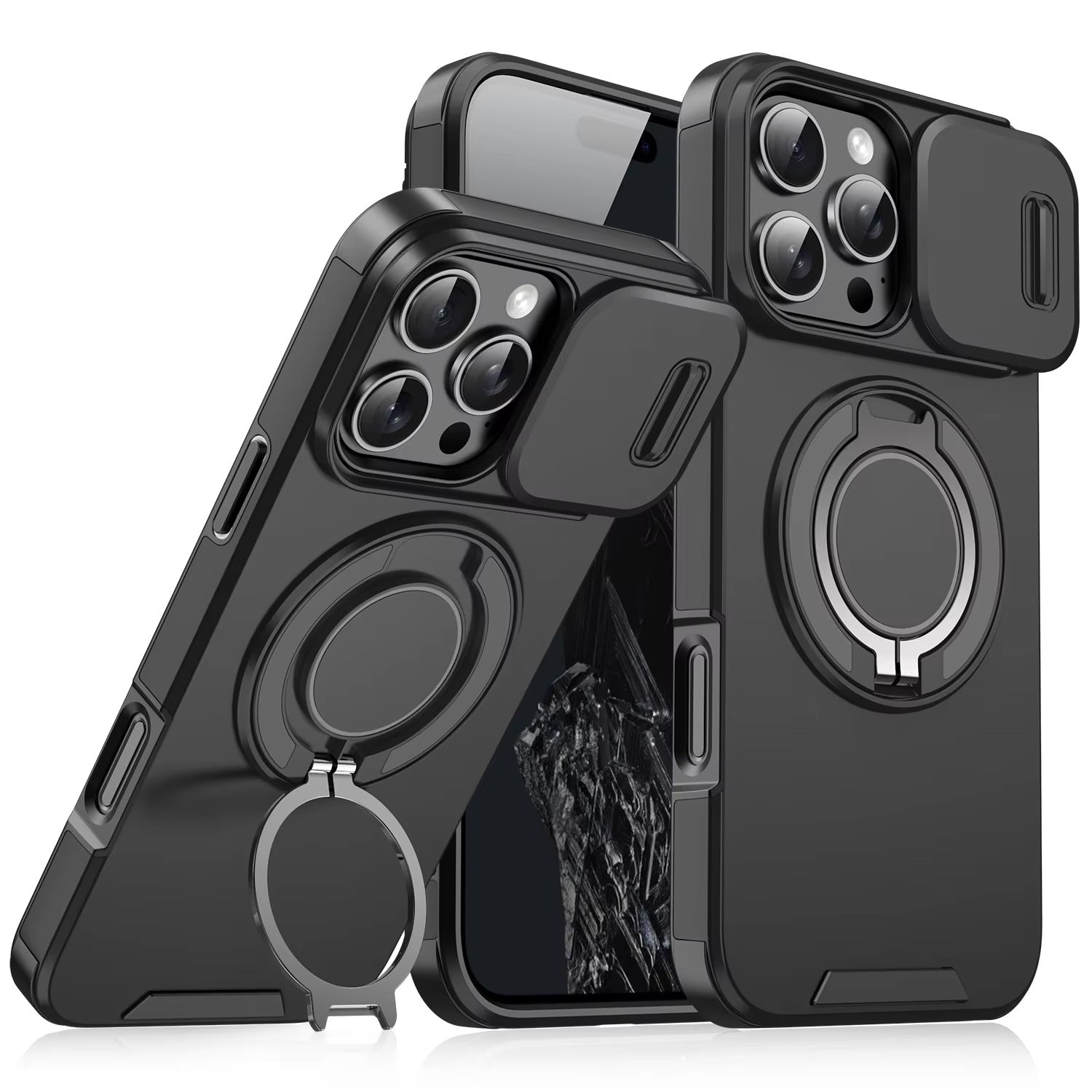 Robust Apple iPhone Case, Camera Protection, Screen Protection, Ultra Thin, Shockproof, Magnetic, Full All Around Protection