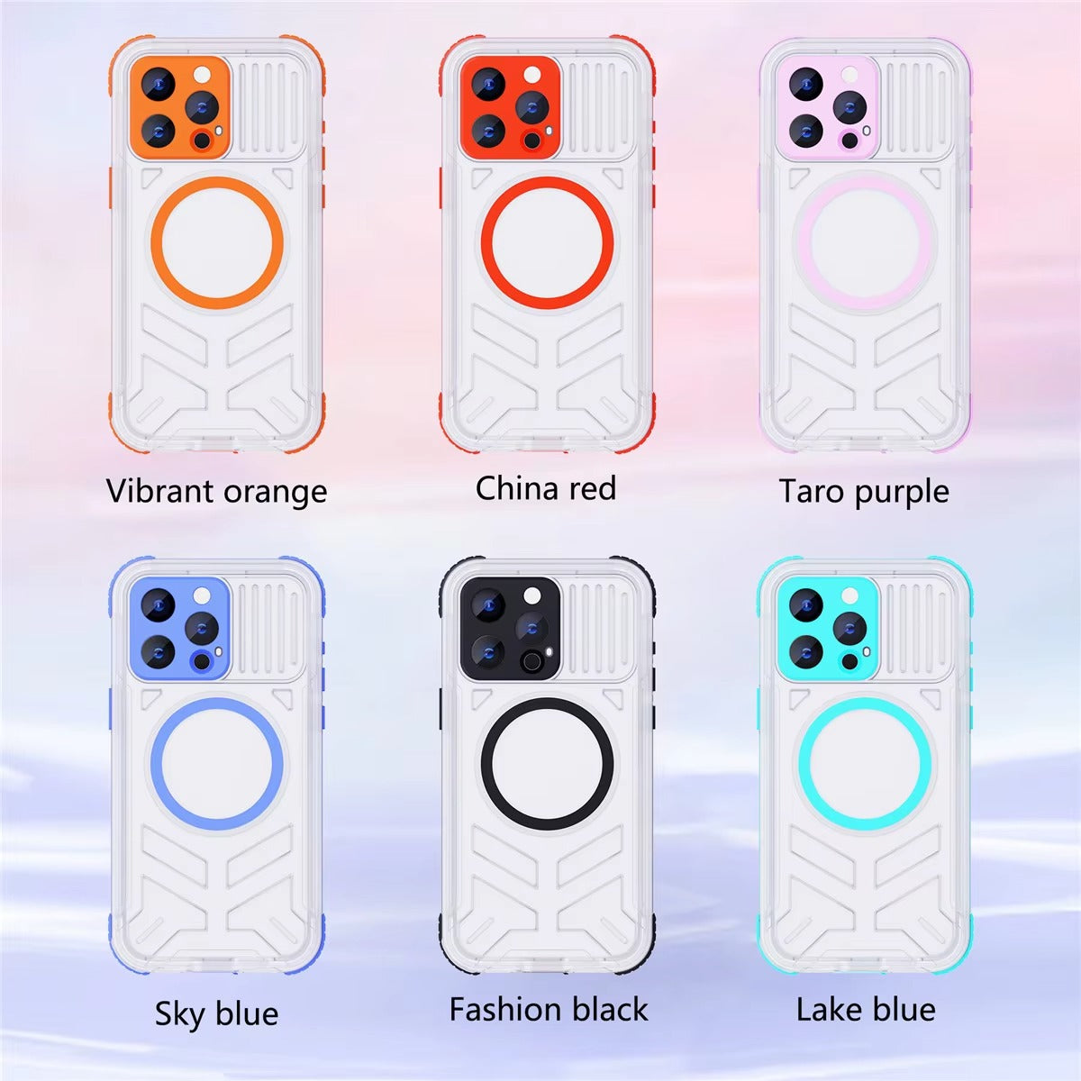 Luxury Apple iPhone Case MagSafe Compatible, Camera Lens & Screen Protection, Ultra Thin Shockproof Magnetic Full All Around Protection Cover with IP68 Waterproof Matte Finish