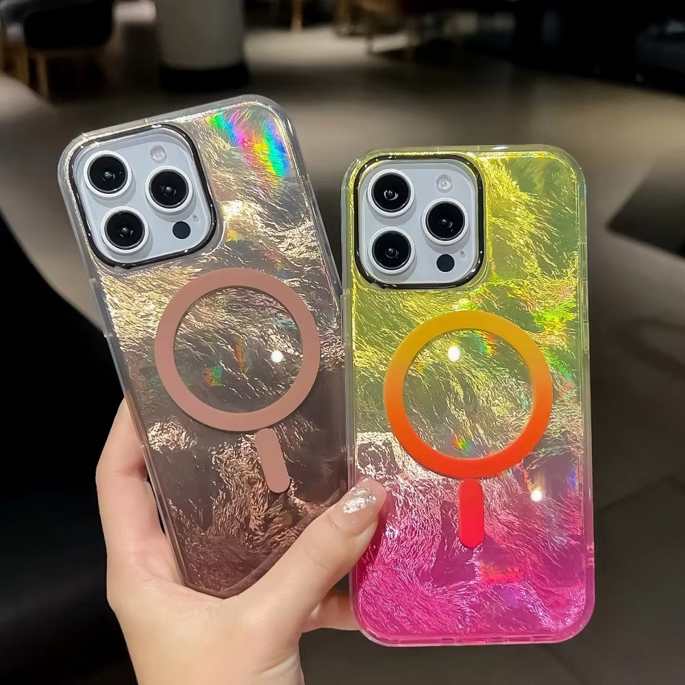 Luxury Apple iPhone Case Camera Lens & Screen Protection, Ultra Thin Shockproof Magnetic Full All Around Protection Cover