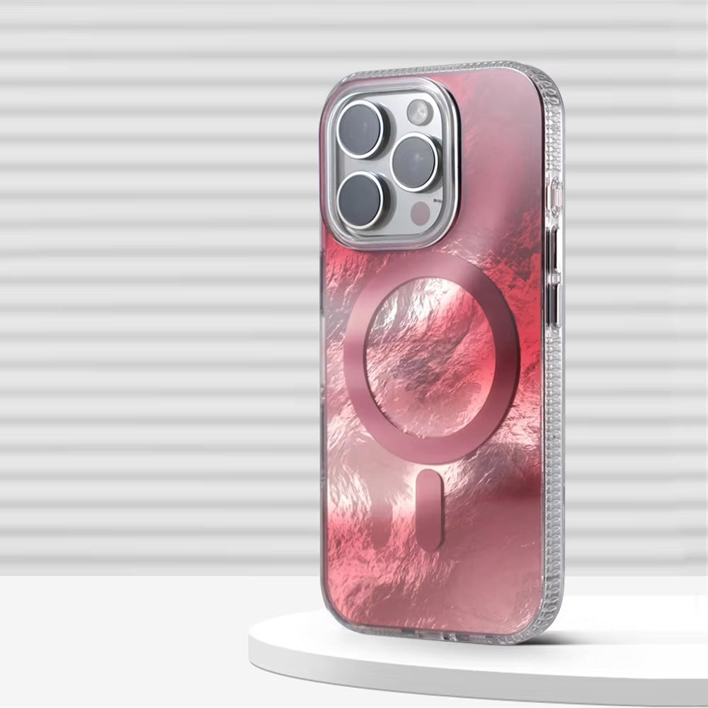 Luxury Apple iPhone Case Camera Lens & Screen Protection, Ultra Thin Shockproof Magnetic Full All Around Protection Cover