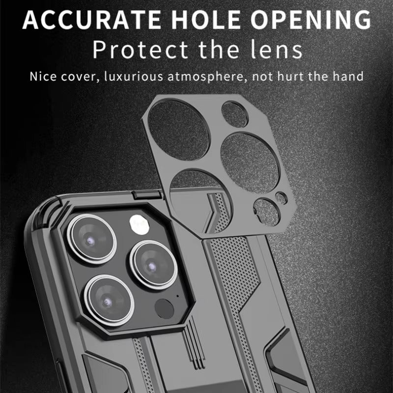 Robust Apple iPhone Case, MagSafe Compatible, Camera Lens and Screen Protection, Ultra Thin, Shockproof, Magnetic, Full All Around Protection, Armor Magnetic Holder Cover