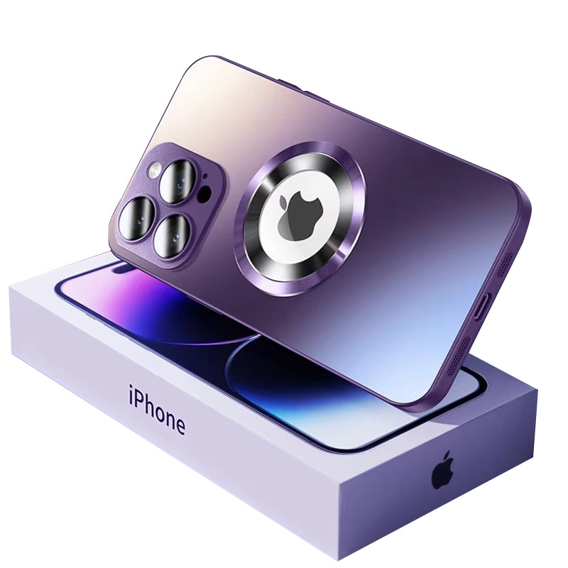 Premium Apple iPhone Case Camera Lens & Screen Protection, Ultra Thin Shockproof Magnetic Full All Around Protection Cover