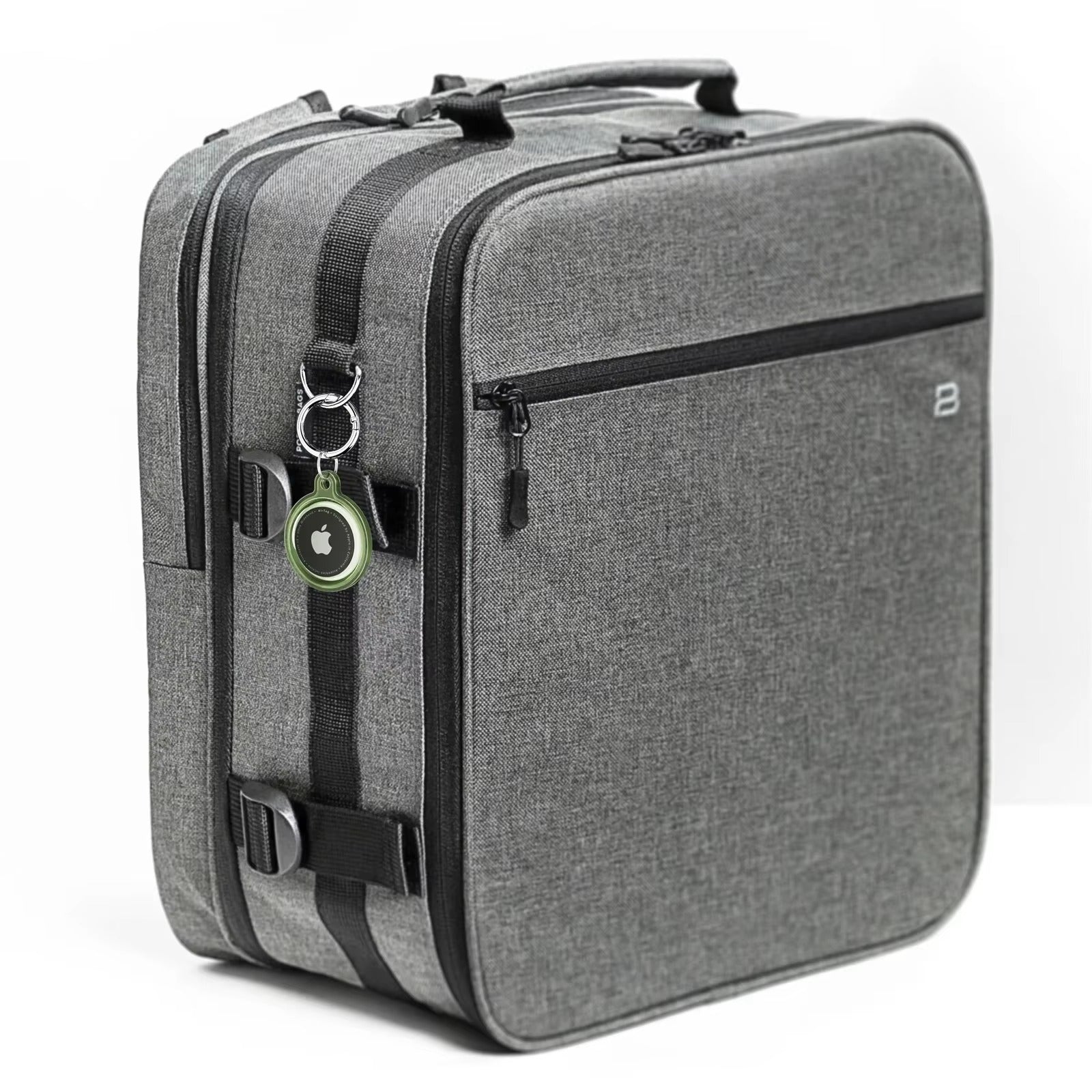 Premium Transparent Waterproof TPU AirTag Case – Full Protective Shell with Anti-Lost Keychain, Shockproof Pet Collar Tracker Cover