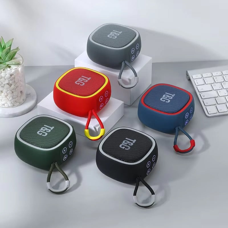 High Quality Mini Bluetooth Speaker for iPhone – Portable Wireless Outdoor Audio with Stereo Sound,TF Card & FM Radio Support