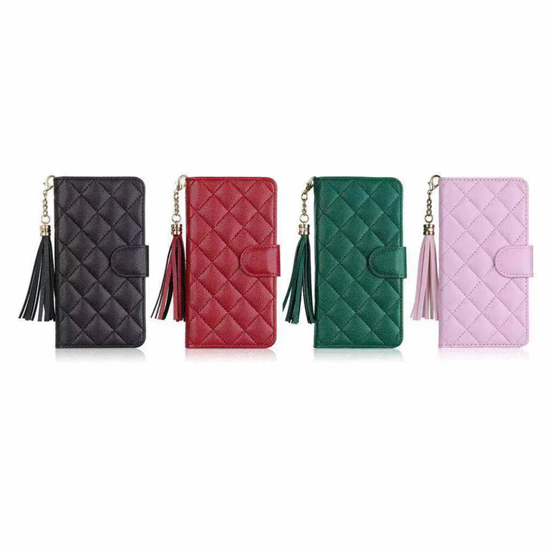 Luxury Wallet Flip Leather iPhone Case – Card Slot, Magnetic Closure, Shockproof Protection, and Premium Design for iPhone