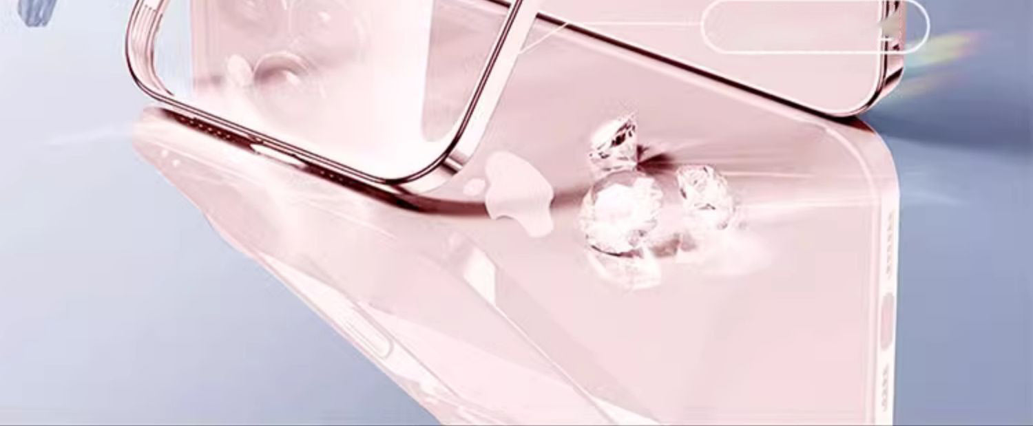 Luxury Transparent TPU iPhone Case – Ultra Thin, Plating Design, Soft Shockproof Cover, HD Lens Protection,