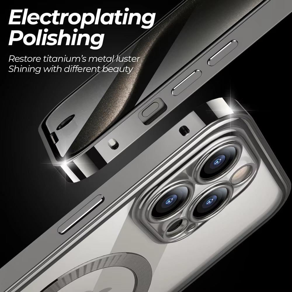 Robust Apple iPhone Case MagSafe Compatible, Camera Lens & Screen Protection, Cover with 10FT Military Glass Shield