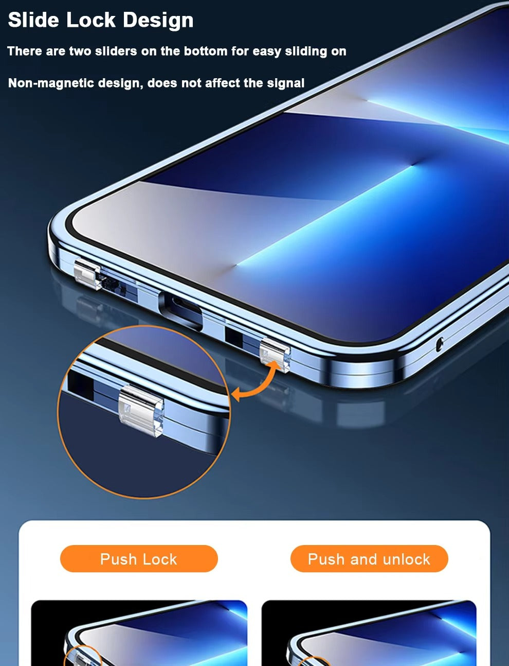 Luxury 360° Full Protection Magnetic iPhone Case – Metal Frame, Double-Sided Glass, Shockproof Bumper Cover | Case for iPhone