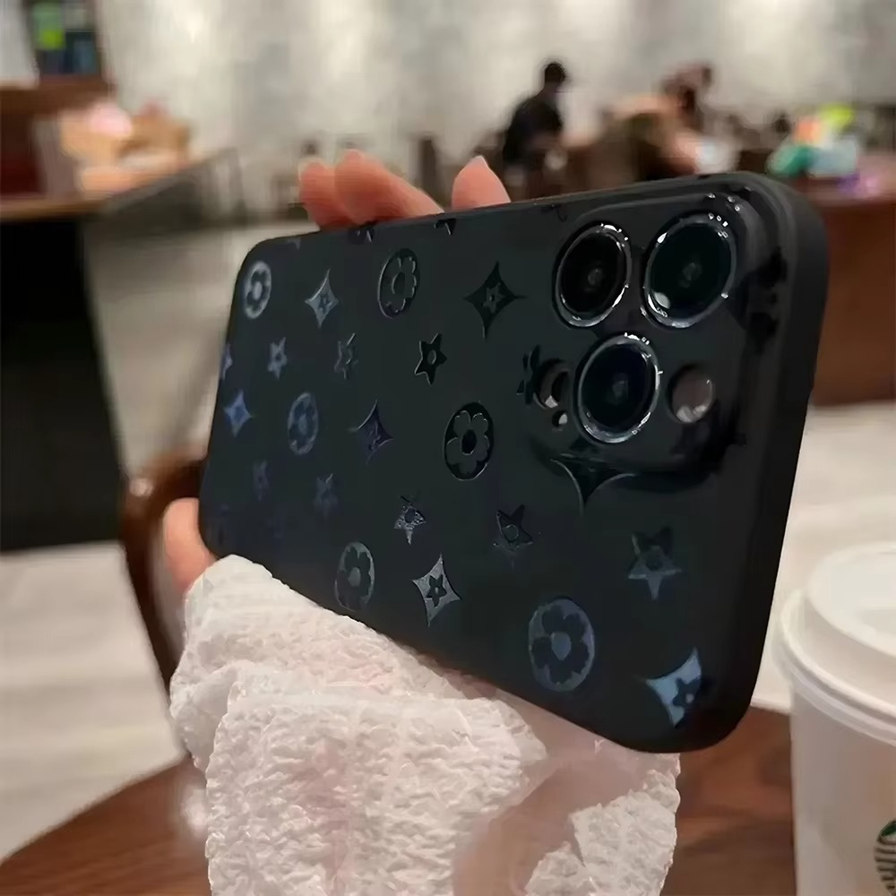 Premium Apple iPhone Case, MagSafe Compatible, Camera Lens and Screen Protection, Ultra Thin, Shockproof, Magnetic, Full All Around Protection, Vintage Black Soft Cover