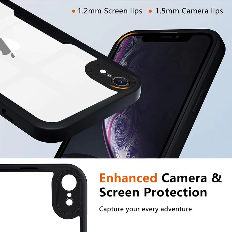 Robust Apple iPhone Case, MagSafe Compatible, Camera Lens and Screen Protection, Ultra Thin, Shockproof, Magnetic, Full All Around Protection, 360 Clear Rugged Shield Cover
