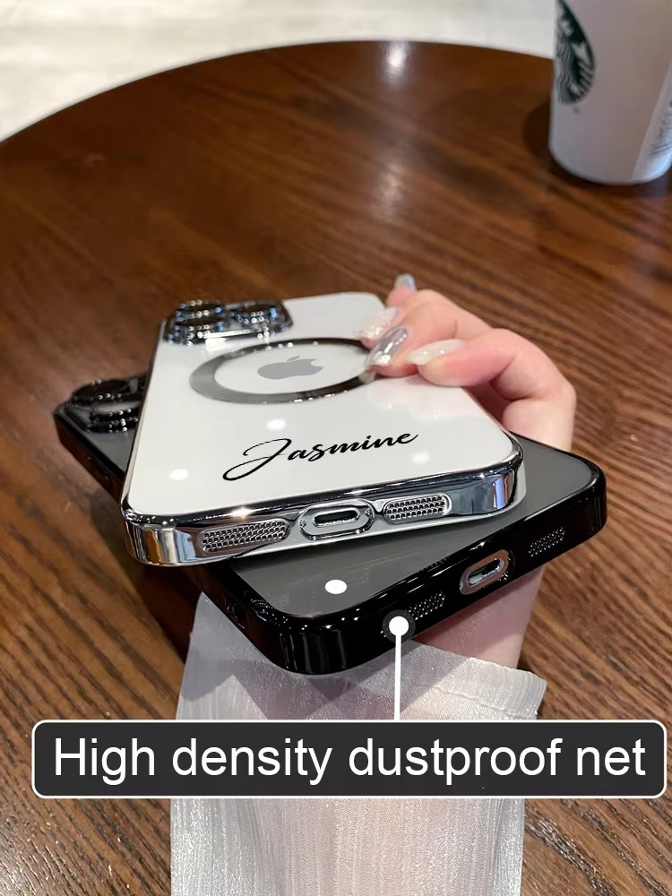 Luxury Apple iPhone Case, MagSafe Compatible, Camera Lens and Screen Protection, Ultra Thin, Shockproof, Magnetic, Full All