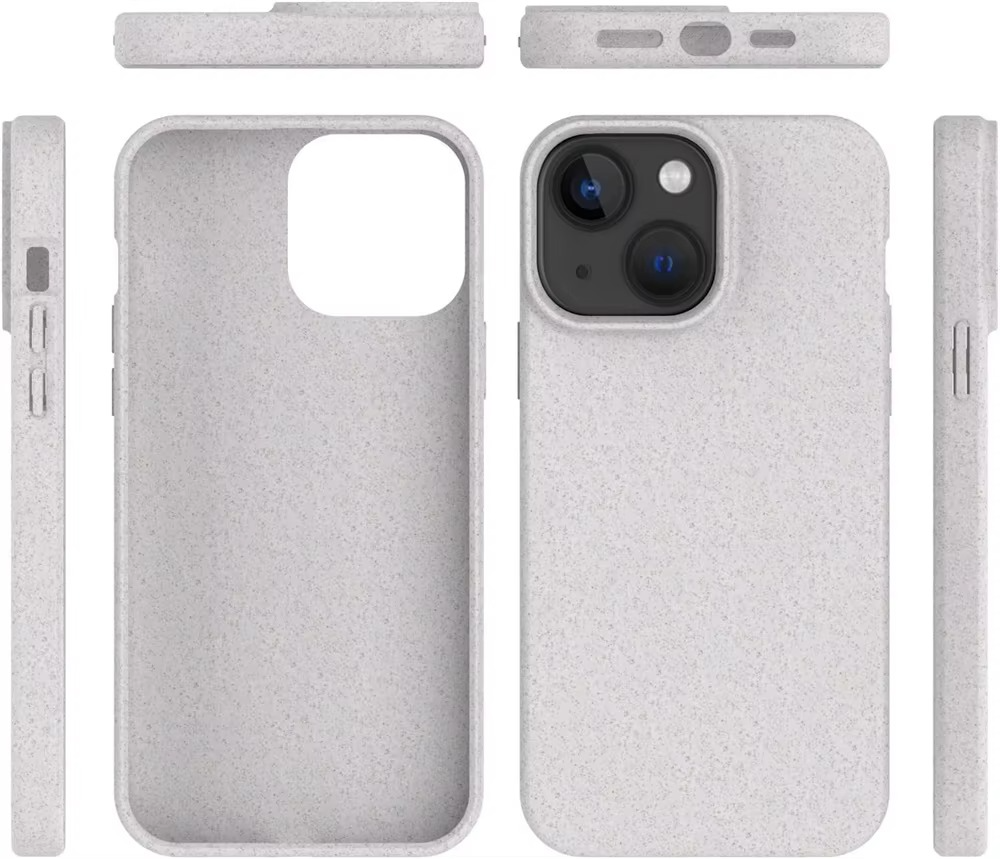 Premium Apple iPhone Case, MagSafe Compatible, Camera Lens and Screen Protection, Ultra Thin, Shockproof, Magnetic, Full All Around Protection, Biodegradable Wheat Straw Cover