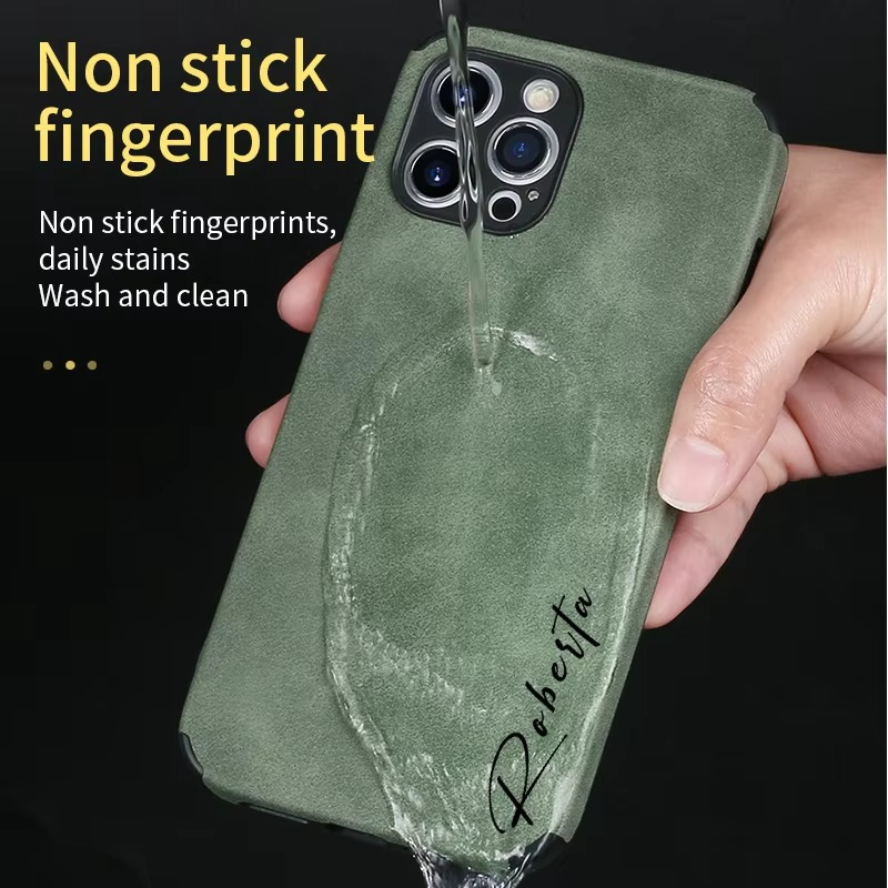 Luxury Apple iPhone Case, MagSafe Compatible, Camera Lens and Screen Protection, Ultra Thin, Shockproof, Magnetic, Full All