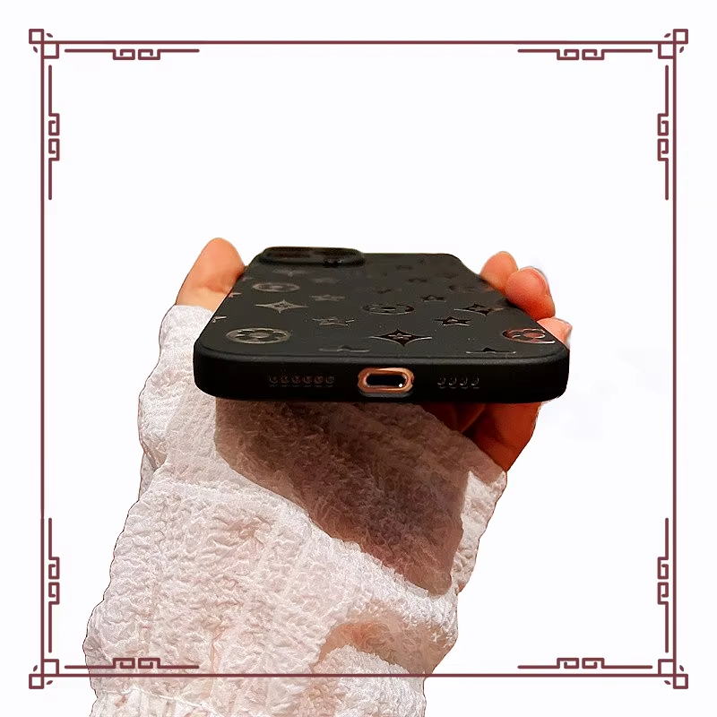 Premium Apple iPhone Case, MagSafe Compatible, Camera Lens and Screen Protection, Ultra Thin, Shockproof, Magnetic, Full All Around Protection, Vintage Black Soft Cover