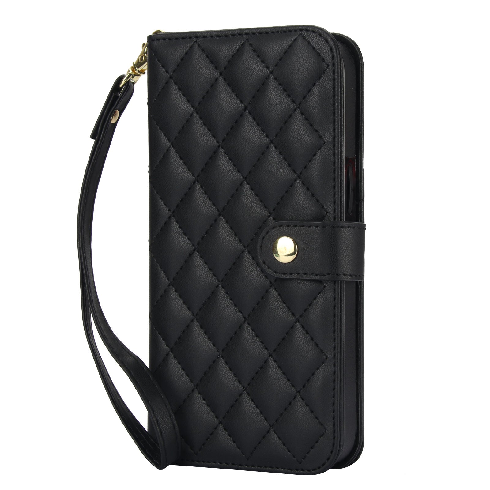 RFID Blocking Wallet Crossbody Flip iPhone Case – Card Slot Holder, PU Leather, Secure Protection for iPhone Models