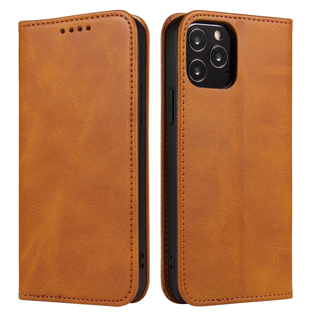 Luxury Magnetic Leather Flip iPhone Case – Premium Wallet Cover with Card Slots, and Magnetic Closure for iPhone Models