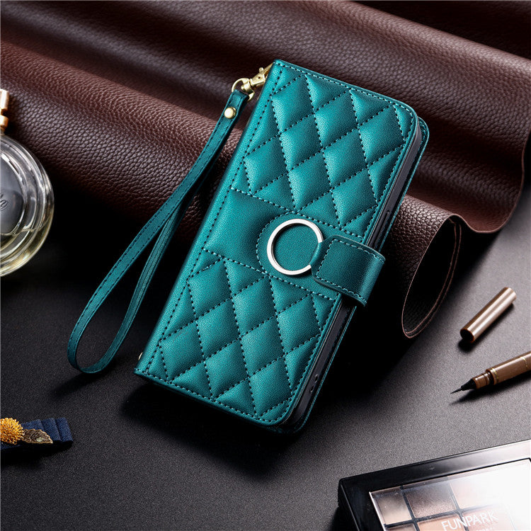Luxury Leather Flip Phone Case – Premium Wallet, Bracket Protection, Elegant Cover with Card Slots, Durable & Functional