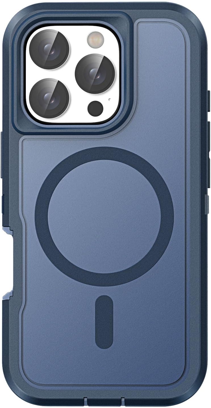 Heavy Duty Shockproof iPhone Case – Rugged Protective Cover with Kickstand, Anti-Scratch, Full-Body Protection for iPhone Models