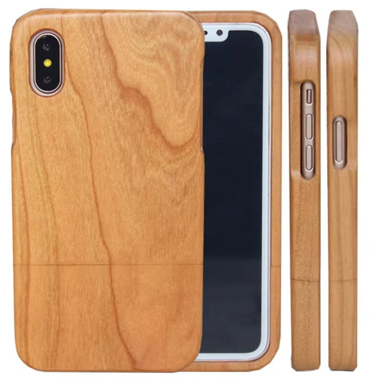 Luxury Apple iPhone Case, MagSafe Compatible, Camera Lens Protection, Screen Protection, Ultra Thin, Shockproof, Magnetic, Full All Around Protection, Wooden Back Cover