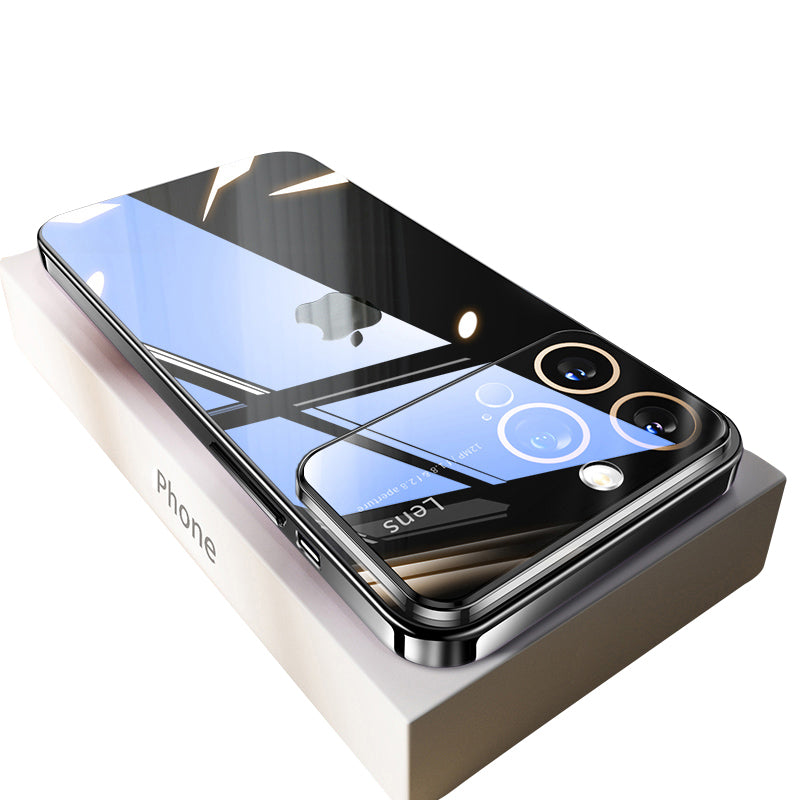 Luxury Ultra-Thin iPhone Case - Clear Transparent Hard PC Cover, MagSafe Compatible, Camera Protection,