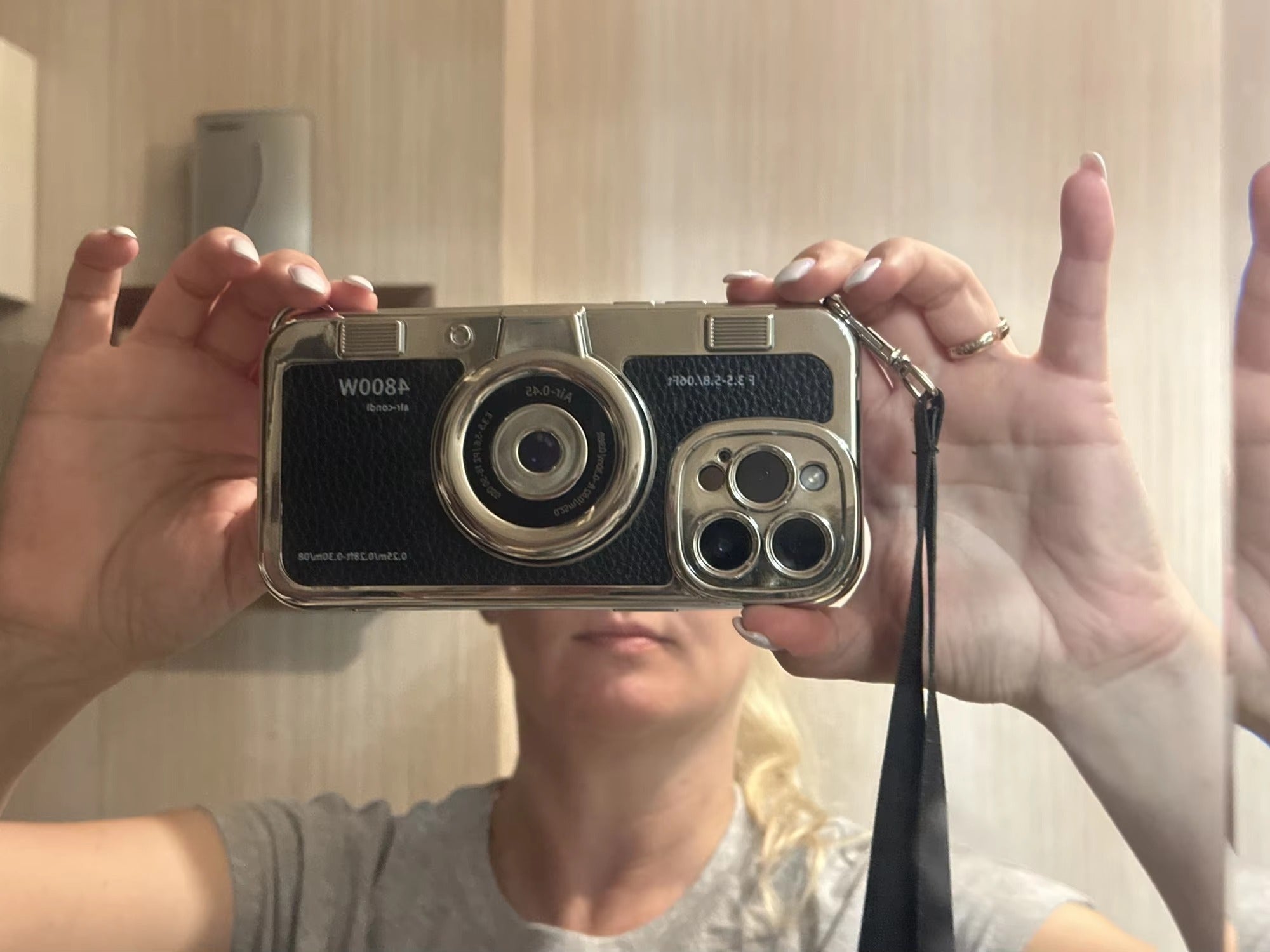 Luxury Apple iPhone Case, MagSafe Compatible, Camera Lens and Screen Protection, Ultra Thin, Shockproof, Magnetic, Full All Around Protection, 3D Retro Camera Cover