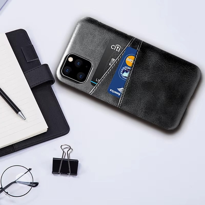 Luxury Apple iPhone Case, MagSafe Compatible, Camera Lens and Screen Protection, Ultra Thin, Shockproof, Magnetic, Full All Around Protection, PU Leather Card Cover