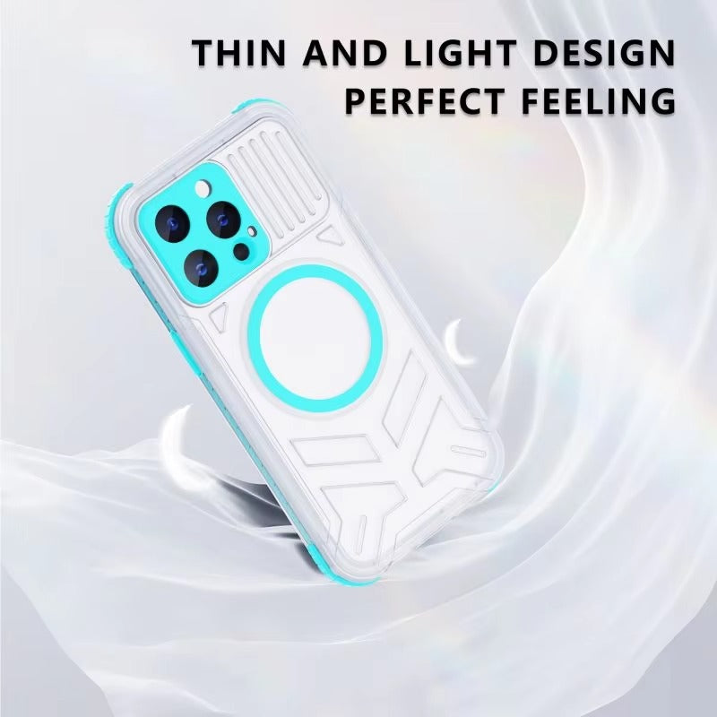 Luxury Apple iPhone Case MagSafe Compatible, Camera Lens & Screen Protection,  Cover with IP68 Sealed Sport Design