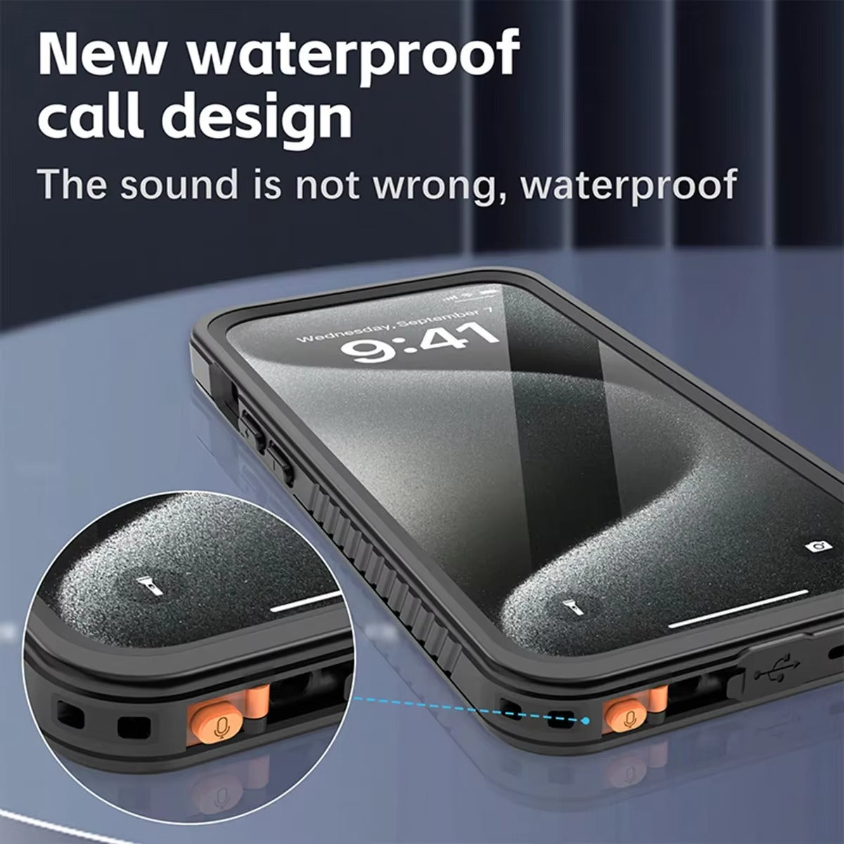 High Quality Apple iPhone Case MagSafe Compatible, Camera Lens & Screen Protection, Cover with IP68 360 Waterproof Shield