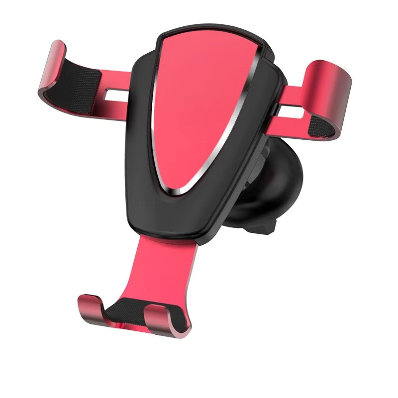 Luxury Gravity Car Phone Holder for iPhone – Air Vent Clip Mount, Hands-Free Mobile Stand, Secure GPS Navigation Support