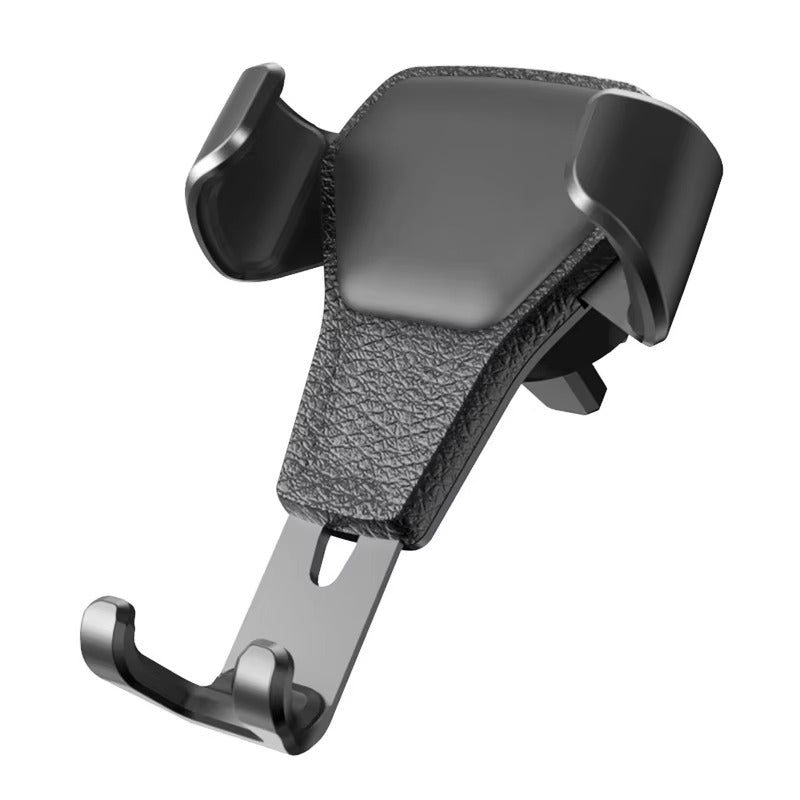 Luxury Gravity Car Phone Holder for iPhone – Air Vent Clip Mount, Hands-Free Mobile Stand, Secure GPS Navigation Support