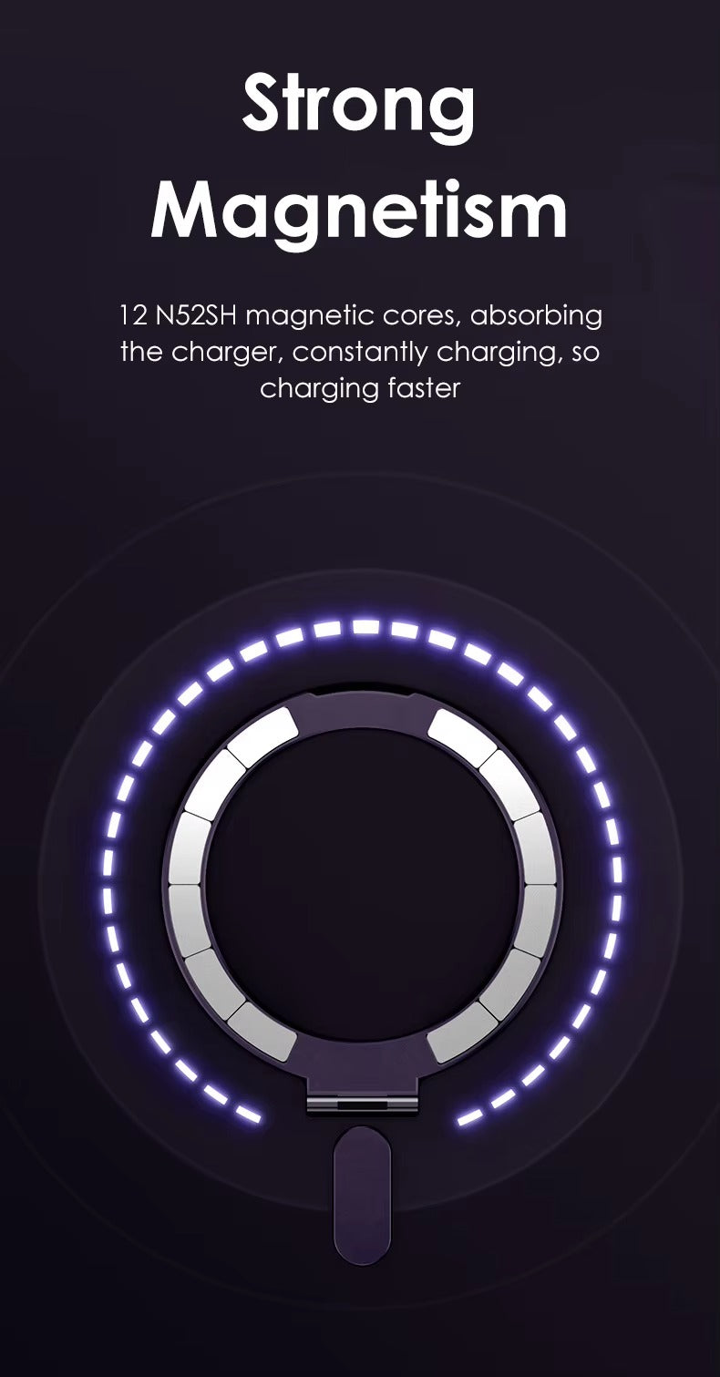 High Quality Apple iPhone Case MagSafe Compatible, Camera Lens & Screen Protection,  Cover with Aluminum Stand & Metal Lens