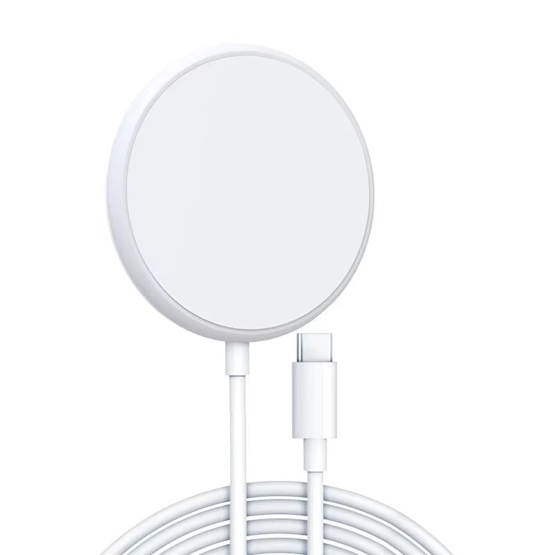 High-Speed 30W Magnetic Wireless Charger – MagSafe Fast Charging Pad with Type-C Cable for iPhone, Strong Adsorption, Case-Friendly, Signal Safe