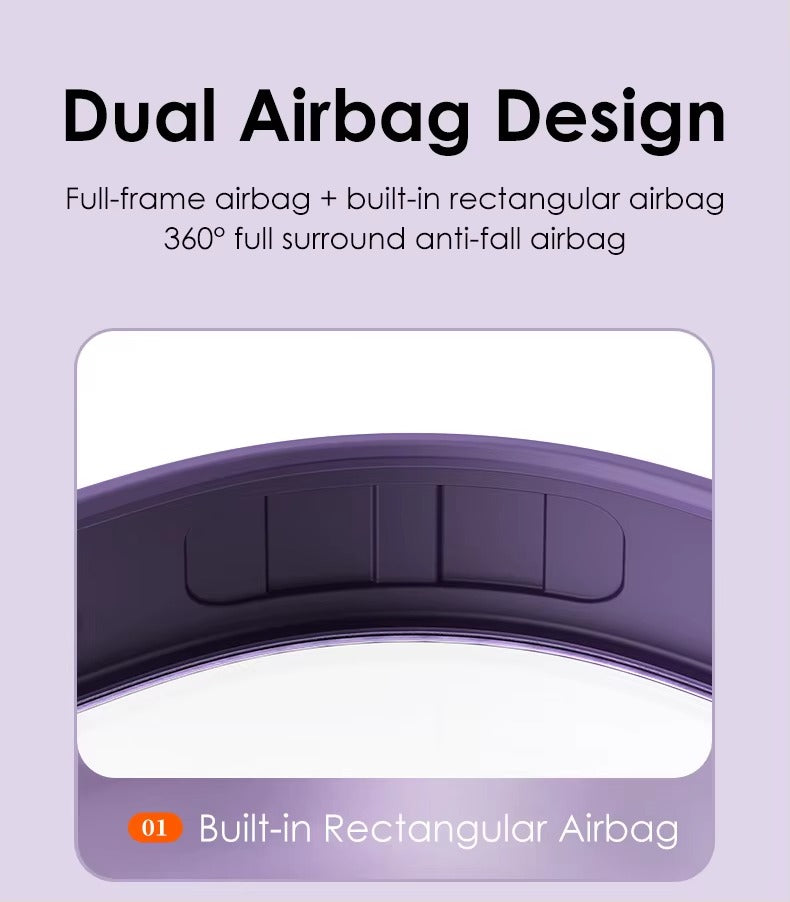 High Quality Apple iPhone Case MagSafe Compatible, Camera Lens & Screen Protection,  Cover with Aluminum Stand & Metal Lens