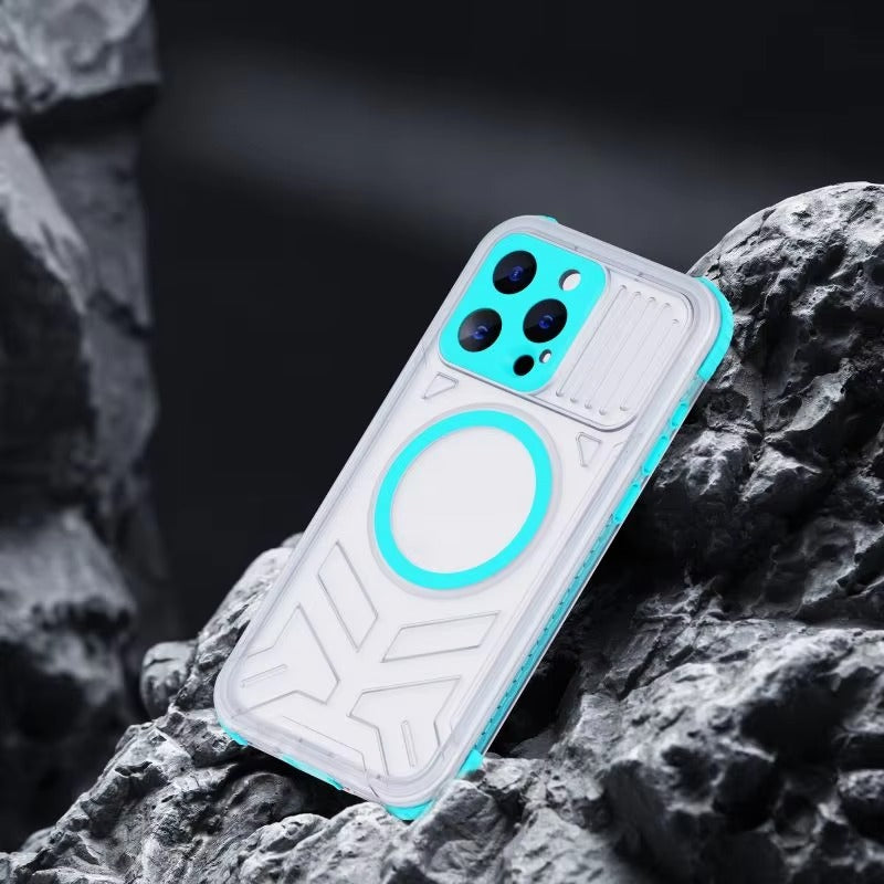 Luxury Apple iPhone Case MagSafe Compatible, Camera Lens & Screen Protection,  Cover with IP68 Sealed Sport Design