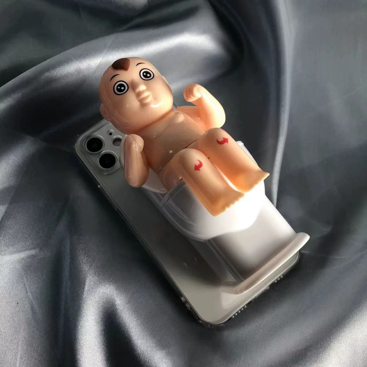 Premium Apple iPhone Case, MagSafe Compatible, Camera Lens and Screen Protection, Ultra Thin, Shockproof, Magnetic, Full All Around Protection, Toilet Spray Gag Cover