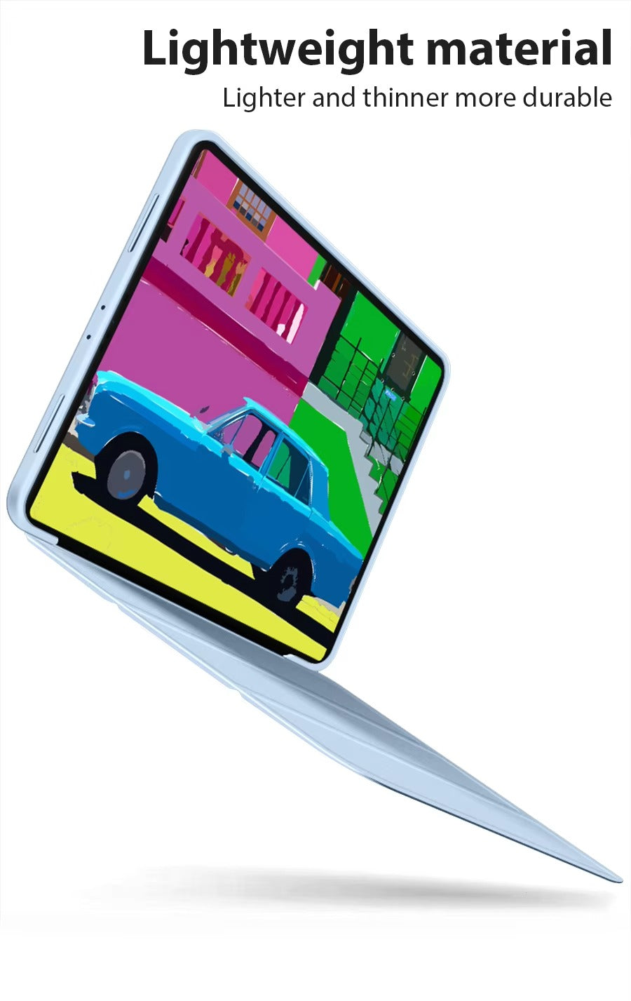 Premium Protective iPad Case – Slim, Magnetic Cover with Pencil  Compatible with 10.2", 11", 12.9", 13" Tablets